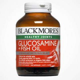 Blackmores Glucosamine + Fish Oil 90 Capsules - Viên uống giảm đau, chống viêm và sưng xương khớp