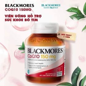 Blackmores Super Strength Coq10 150mg 30 Capsules hỗ trợ hệ thống tim mạch và mạch máu khỏe mạnh