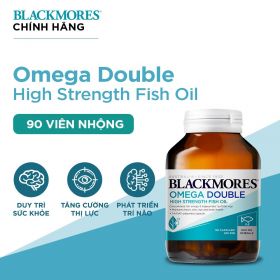Dầu cá Blackmores omega double high strength fish oil 90 viên